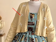 Sweet Spring and Autumn Lace Cardigan