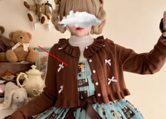 Sweet Spring and Autumn Lace Cardigan