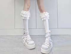 Cute Lacework Knee Socks
