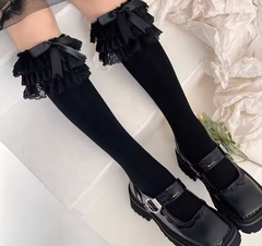 Cute Lacework Knee Socks