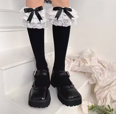 Cute Lacework Knee Socks