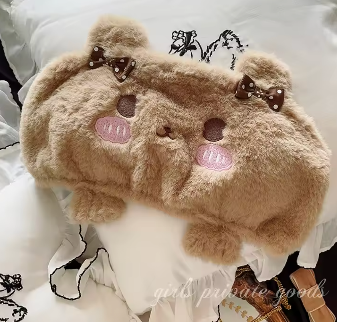 Plush Soft Bra and Panty Set