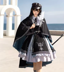 Military style uniform Elegant lolita dress