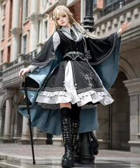 Military style uniform Elegant lolita dress