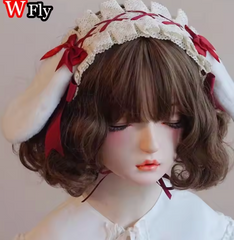Bunny ears satin bow Hair Accessories