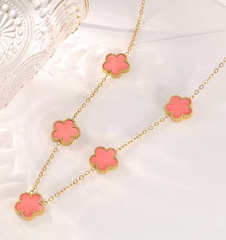 14K Gold Plated Stainless Steel Necklace