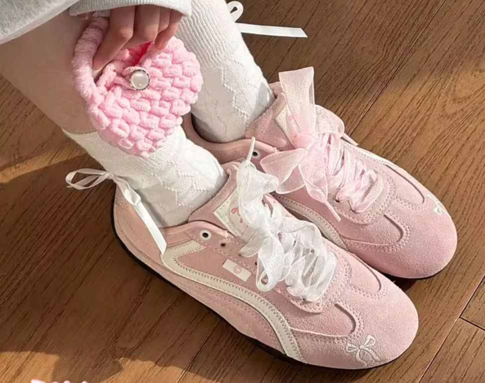 Sports Ribbon Cute Casual Sneakers