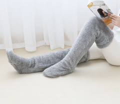 Long Paws Fuzzy Leggings