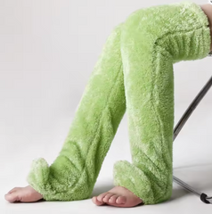 Long Paws Fuzzy Leggings