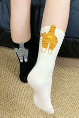 3D Cat Design Socks