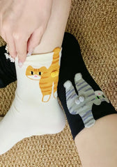 3D Cat Design Socks