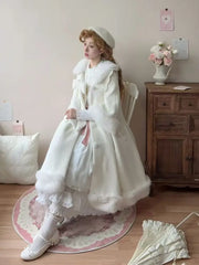 Sweet Cute Lolita Style Mid-length Coat