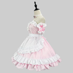 Sweet Pink Maid Dress
