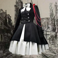 European Noble Dress Vintage Gothic Style